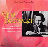 Gina
                Bachauer/ W̊G / Pictures at an an exhibition