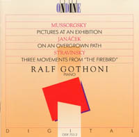 Ralf Gothoni/ W̊G / pictures at an exhibition