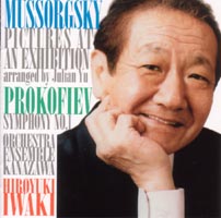 Hironyuki Iwaki (GV) &
                Orchestra Ensamble  / W̊G / Pictures at an an
                exhibition / arr. Julian Yu (2002)